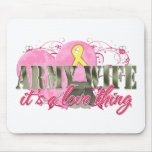 Army Wife Love Thing Mousepads