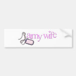 armywife bumper sticker