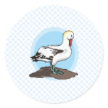 Arnold Albatross Round Sticker