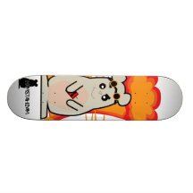 Arnold is da bomb skate board deck
