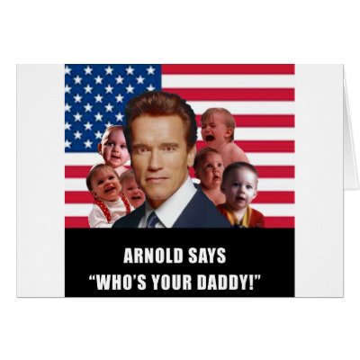 Arnold Says Greeting Cards by ArtByRamage