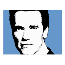 Arnold Schwarzenegger Gear Postcard