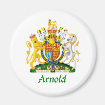 Arnold Shield of Great Britain Fridge Magnet