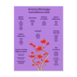Aromatherapy Chart in Lavender