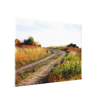 "Around The Bend" Landscape Photography Art Canvas Prints