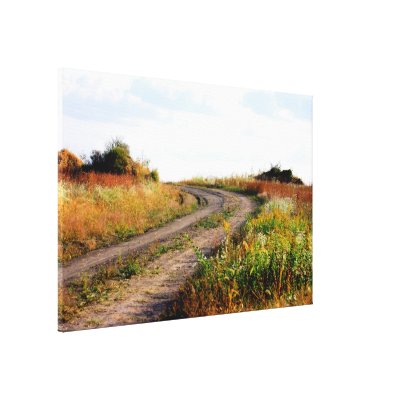 "Around The Bend" Landscape Photography Art Canvas Prints by time2see