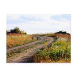 "Around The Bend" Landscape Photography Art Postcard