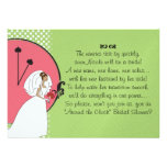 "Around the Clock" Bridal Shower Invitation