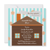 Around the House Bridal Shower Invitation -- House