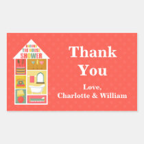 Around the House Bridal Shower Sticker stickers