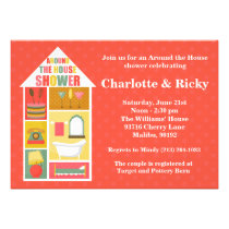 Around the House Couple Wedding Shower invitations