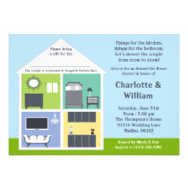 Around the House Shower Bridal Shower invitations