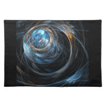 Around the World Abstract Art Placemat