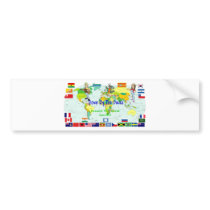 Around The World Concert Bumper Sticker
