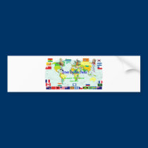 Around The World Concert bumper stickers