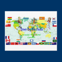 Around The World Concert postcards