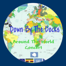 Around The World Concert stickers