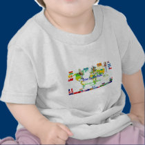 Around The World Concert t-shirts