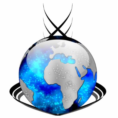 Around The World Globe Photo Cut Outs by BillyBelynda