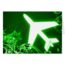 around the world : hi-fi plane cards