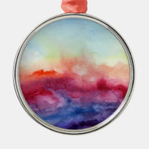 Arpeggi Watercolor Ornament