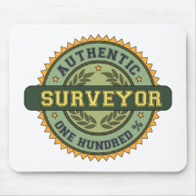 Arpenteur authentique tapis de souris