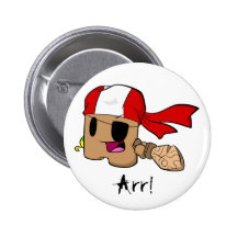 Arr! Pinback Buttons