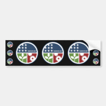 ARRA Recovery/Stimulus 3-3" & 6-1" Stickers Bumper Stickers