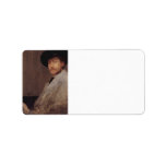 Arrangement in grey by Whistler Address Label