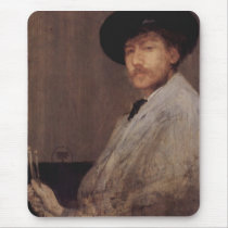 Arrangement in grey by Whistler mousepads