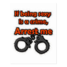 Arrest Me Post Card