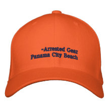 -Arrested Gear Embroidered Baseball Cap