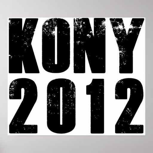 Arrêt Joseph Kony de Kony 2012 Posters