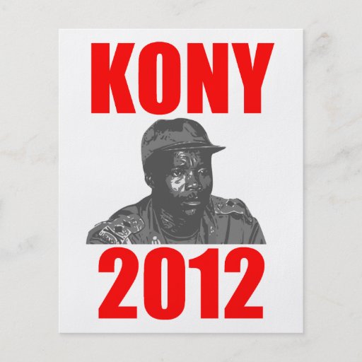 Arrêt Joseph Kony de Kony 2012 Tract Personnalisé