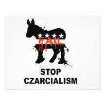 Arrêtez Czarcialism Invitations Personnalisées