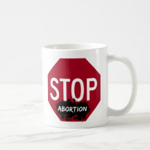 Arrêtez la tasse d'avortement