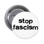 Arrêtez le fascisme pin's avec agrafe