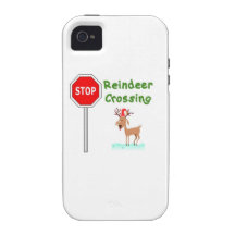 ARRÊTEZ pour le renne de Père Noël ! Étui Vibe iPhone 4