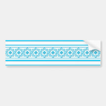 Arrière - plan bleu de "dentelle" d'Aqua Adhésif Pour Voiture