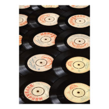 Arrière - plan de disques vinyle bristols personnalisés