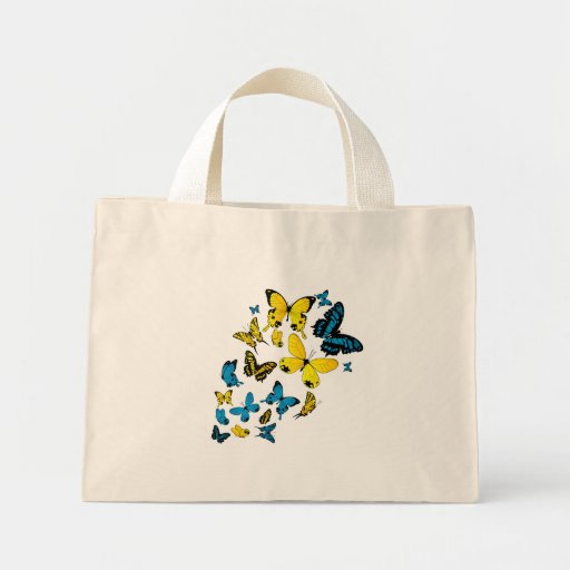 Arrière - plan de papillons sacs