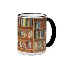 Arrière - plan d'étagère tasses