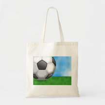 Arrière - plan du football sac en toile