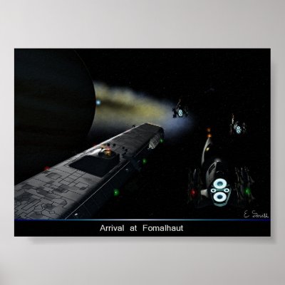 Arrival at Fomalhaut Print by BDelacroix