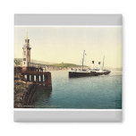 Arrival of Boulogne boat, Folkestone, England rare Magnets