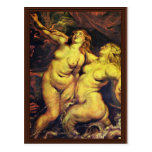 Arrival Of Marie De' Medici At Marseilles Detailed Post Cards