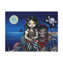 "Arrival of the Damned" Postcard