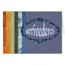 Arrivederci Cards