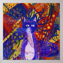 Arriving - Wild Party in Red, Yellow & Blue