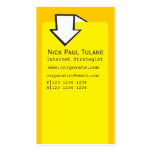 Arrow Corporate Business Template Designs Business Card Template